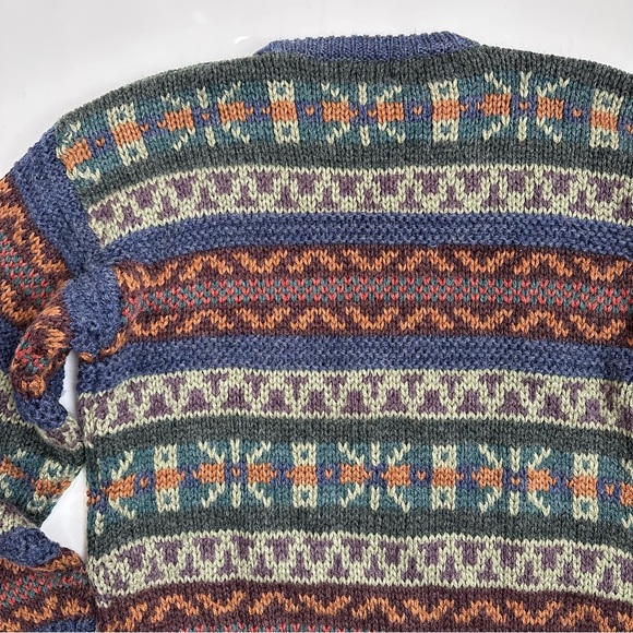 Vintage Cambridge Classics Men’s Large Knit Oversized Wool Sweater XL - Picture 9 of 16